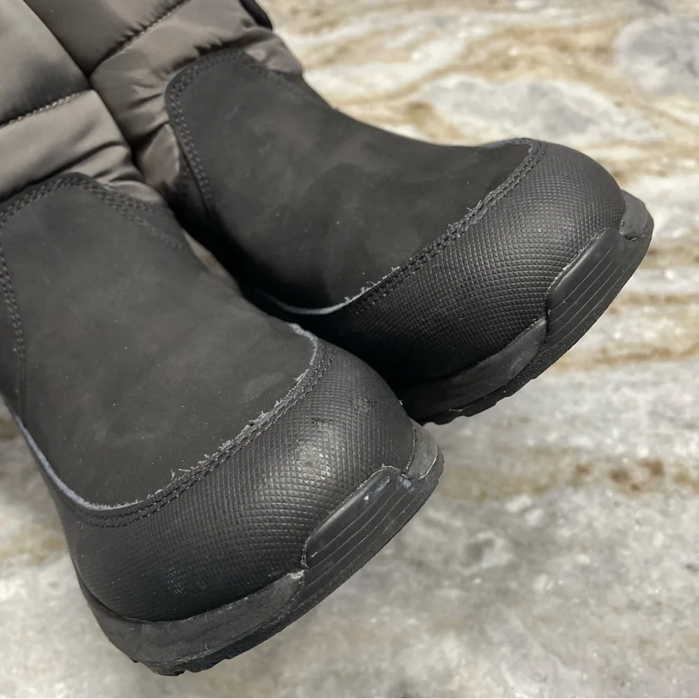 UGG TOTY WEATHER BOOTS- BLACK Kids Size 4 Thinsulate Waterproof Fleece Lining
